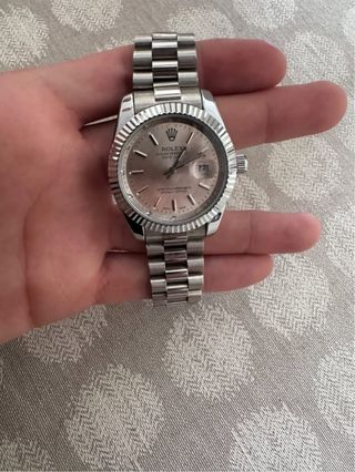 Rolex DateJust Oro y Plata