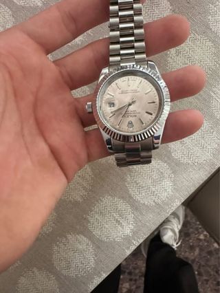 Rolex DateJust Oro y Plata