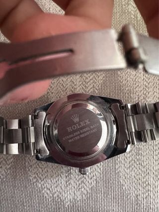 Rolex DateJust Oro y Plata