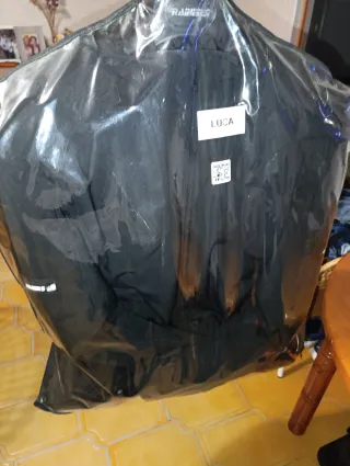 Chaqueta de moto Raiders negra 2 veces usada