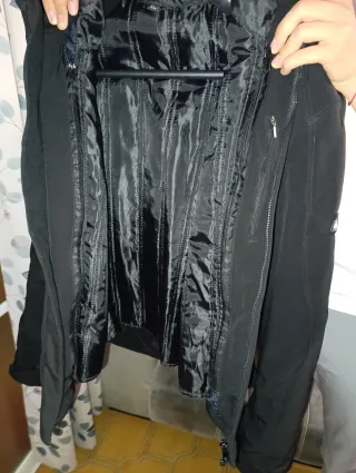 Chaqueta de moto Raiders negra 2 veces usada