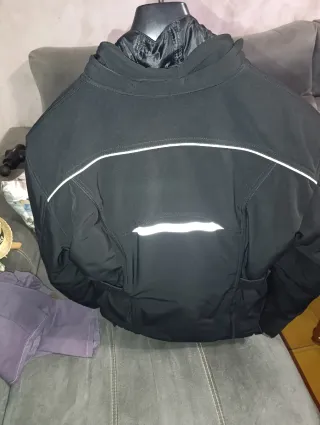 Chaqueta de moto Raiders negra 2 veces usada