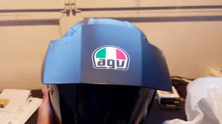 Casco AGV AX9 carbono Talla S/M - Garantía 1 Año