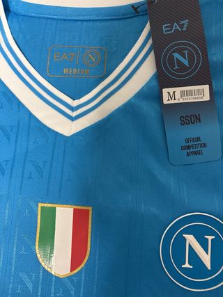 Maglia Napoli EA7 MSC Uefa Champions League