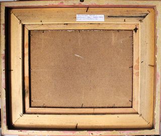 Dipinto Rolando Monti - Paesaggio Fiume