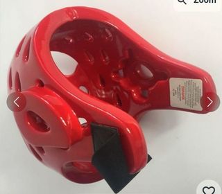 Casco Protección Deportivo Rojo