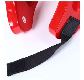 Casco Protección Deportivo Rojo