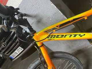 Bicicleta Infantil Monty Naranja