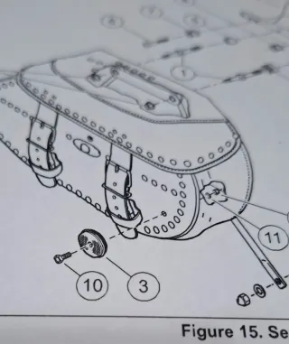 Reflectantes Alforjas Harley Davidson ref. 53921-0