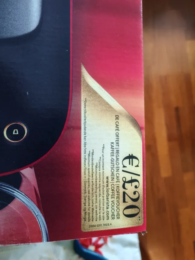 Macchina da caffè L'OR Passione Rossa sigillata