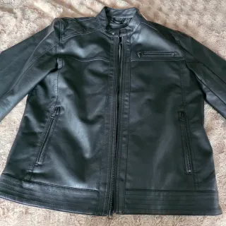 Chaqueta Only & Sons Piel Sintética Negra