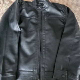 Chaqueta Only & Sons Piel Sintética Negra