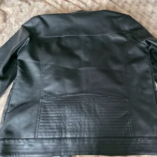 Chaqueta Only & Sons Piel Sintética Negra