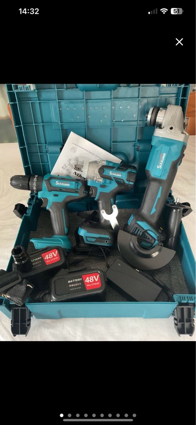 Kit 3 Utensili Lavoro 68V