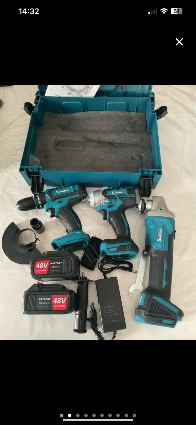 Kit 3 Utensili Lavoro 68V