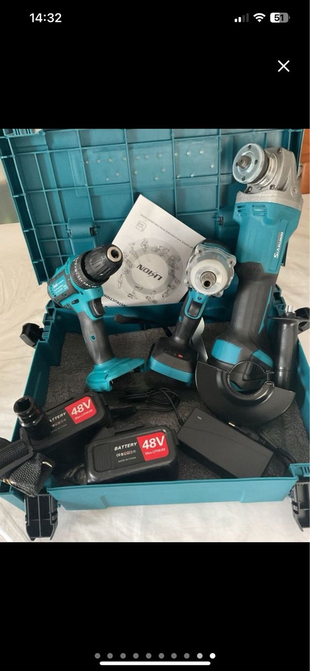 Kit 3 Utensili Lavoro 68V