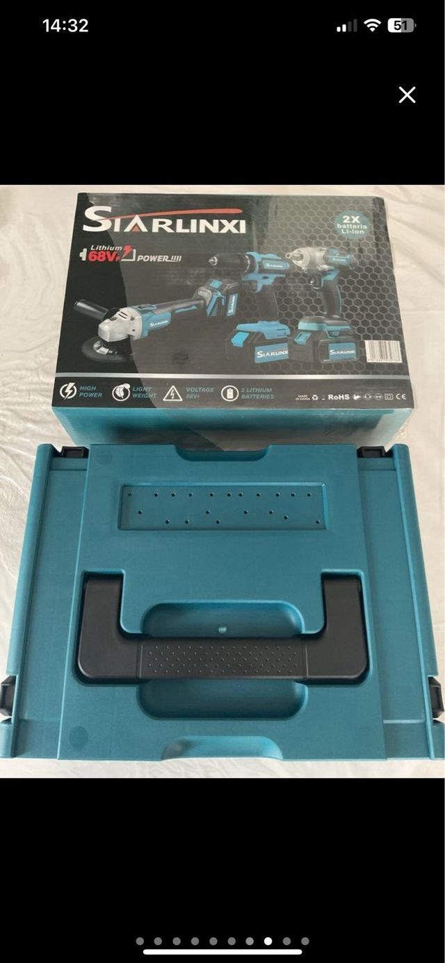 Kit 3 Utensili Lavoro 68V