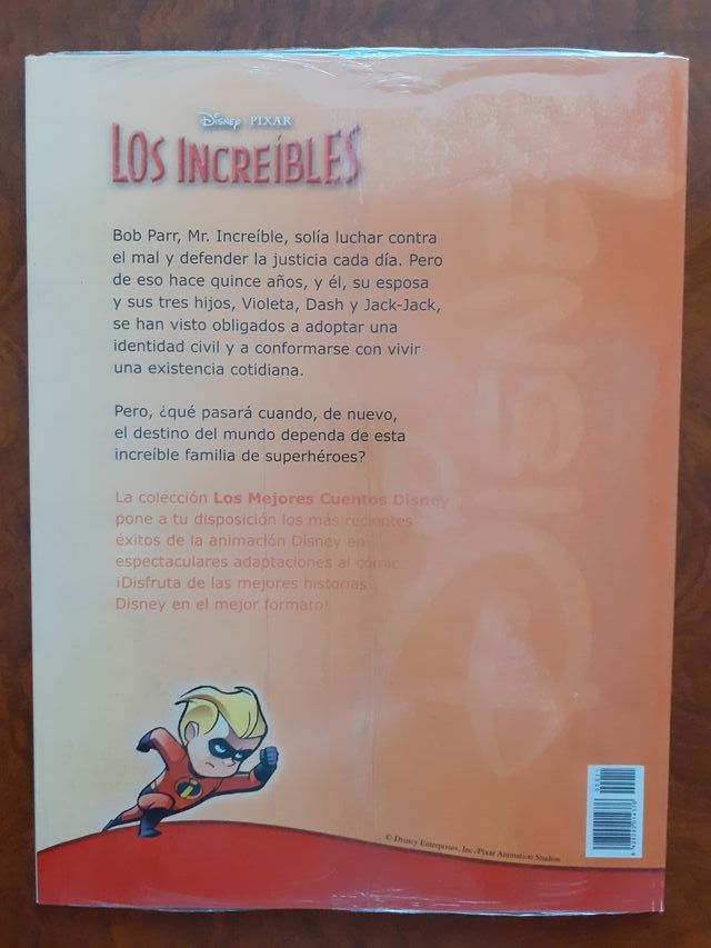 Cuento Disney Los Increibles