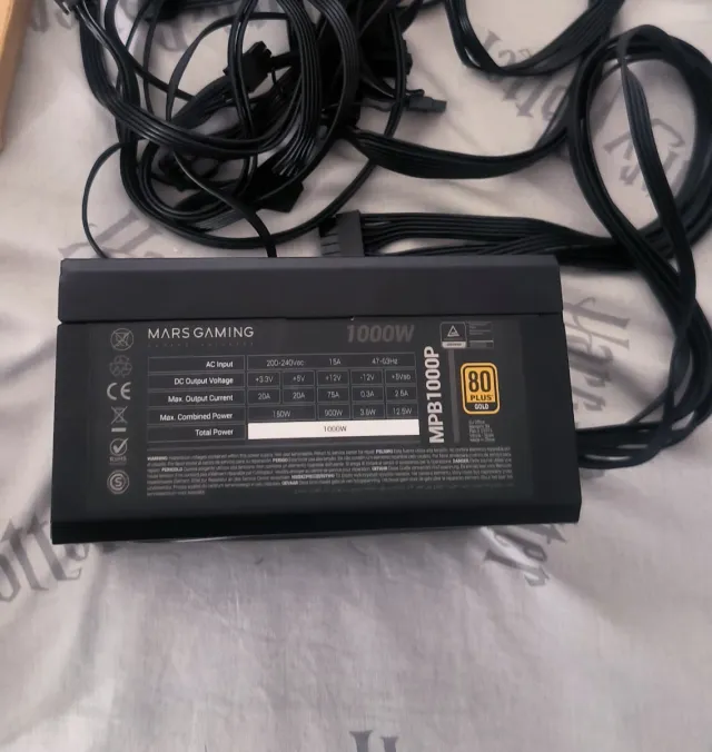 Alimentazione Mars Gaming MPB1000P 1000W Gold