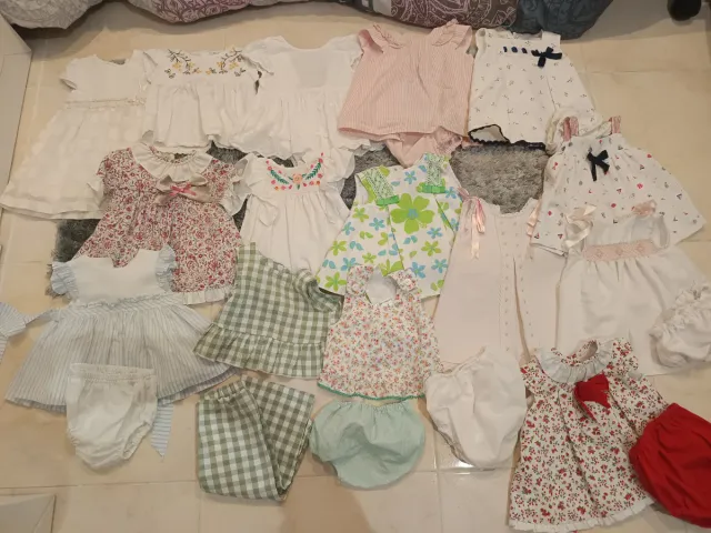 Lote Ropa Bebé Niña Verano