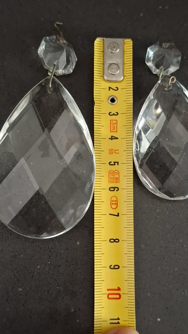 Lágrimas de cristal para lámpara