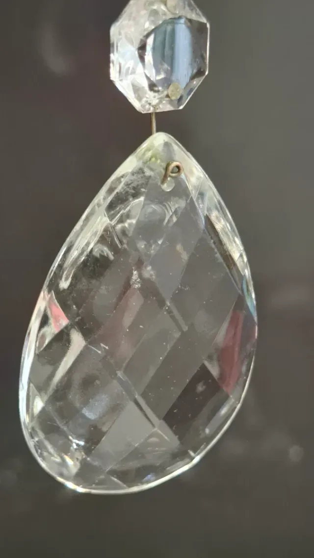 Lágrimas de cristal para lámpara