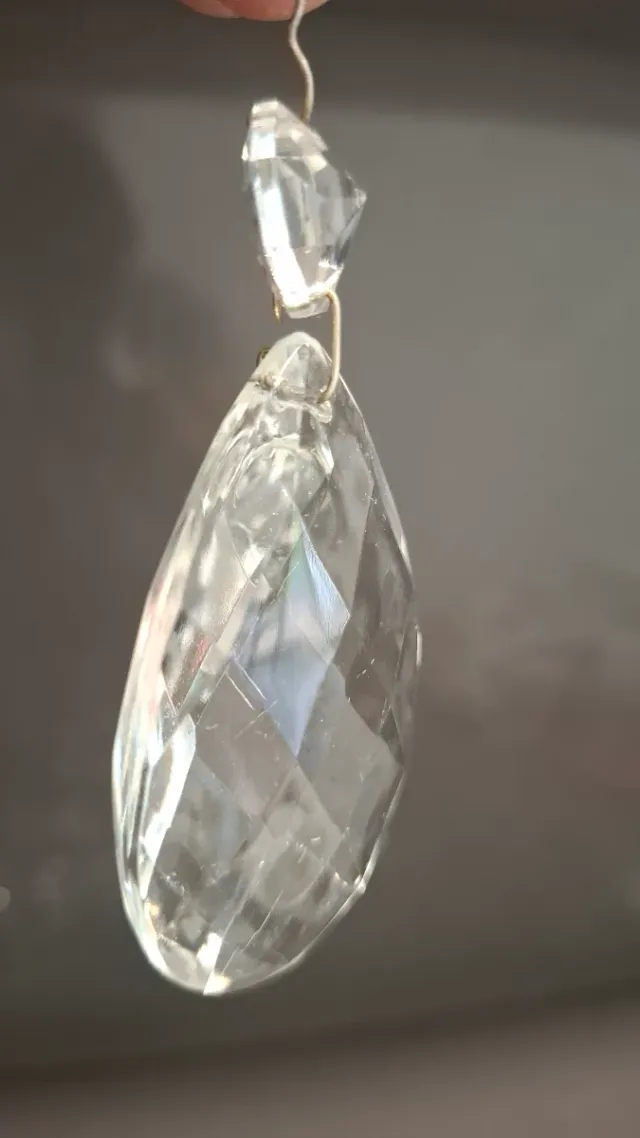 Lágrimas de cristal para lámpara