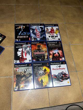 Juegos PS2: True Crime, Matrix, Battle Engine etc.