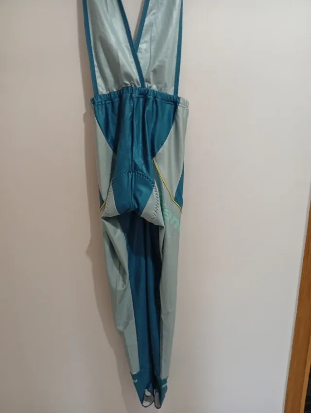 Salopette Ciclismo Bianchi Santini Tg. M junior