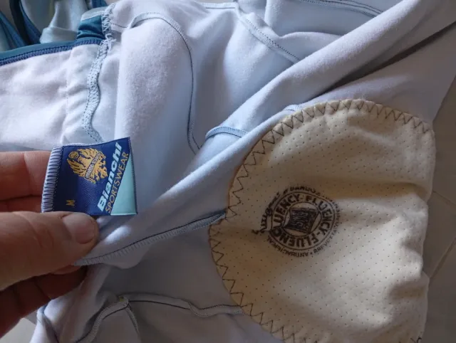 Salopette Ciclismo Bianchi Santini Tg. M junior