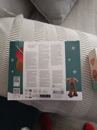 Kit Crochet Natale Alce DIY e kit Lion