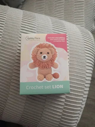 Kit Crochet Natale Alce DIY e kit Lion