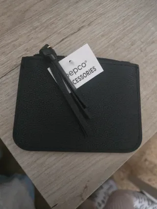 Monedero negro mujer Pepco