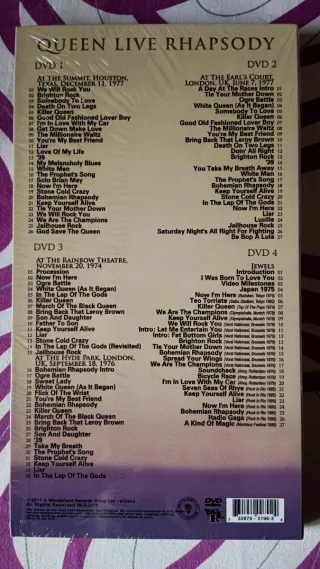 Queen - Live Rhapsody Box Set