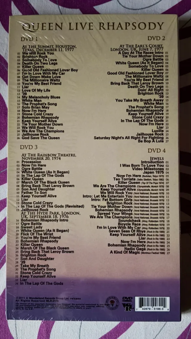 Queen - Live Rhapsody Box Set
