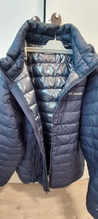 Casaco Columbia Powder Lite 2 Azul ( ler anotações