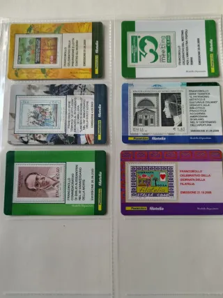26 Tessere Filateliche Anno 2009