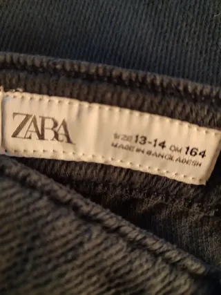 Pantalón Zara chica vaquero