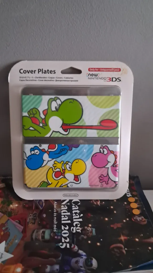 Placas Cover New 3DS Yoshi Colores