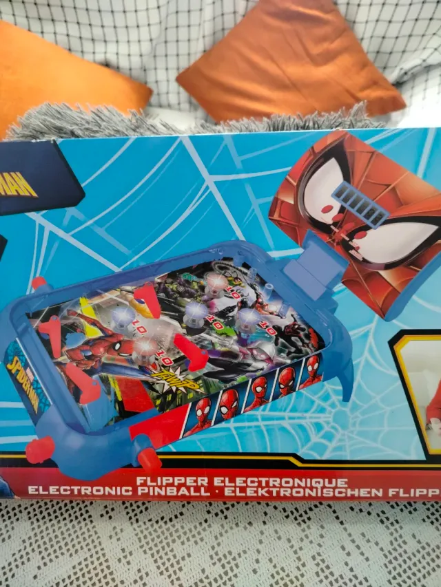 Pinball Electrónico Spiderman Lexibook