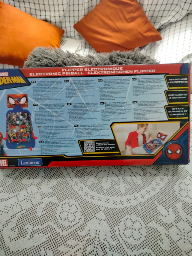 Pinball Electrónico Spiderman Lexibook