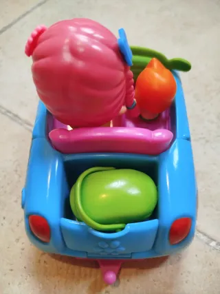 Coche Pin y Pon con figuras
