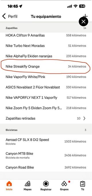 Nike Streakfly Talla 43