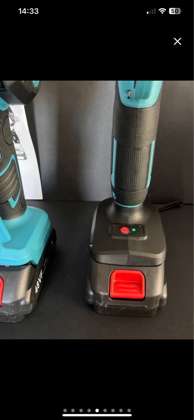 Kit 2 pz motosega e forbici 48V