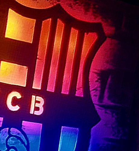 Lámpara Neón Personalizada FCB