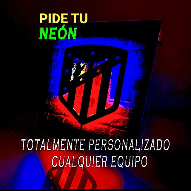 Lámpara Neón Personalizada FCB