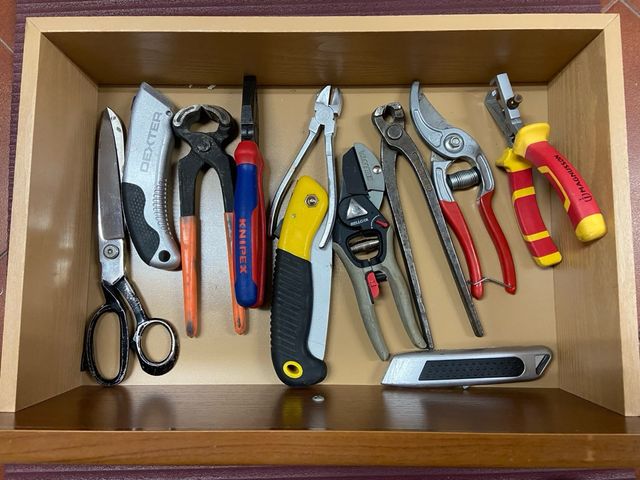 Herramientas de corte variadas