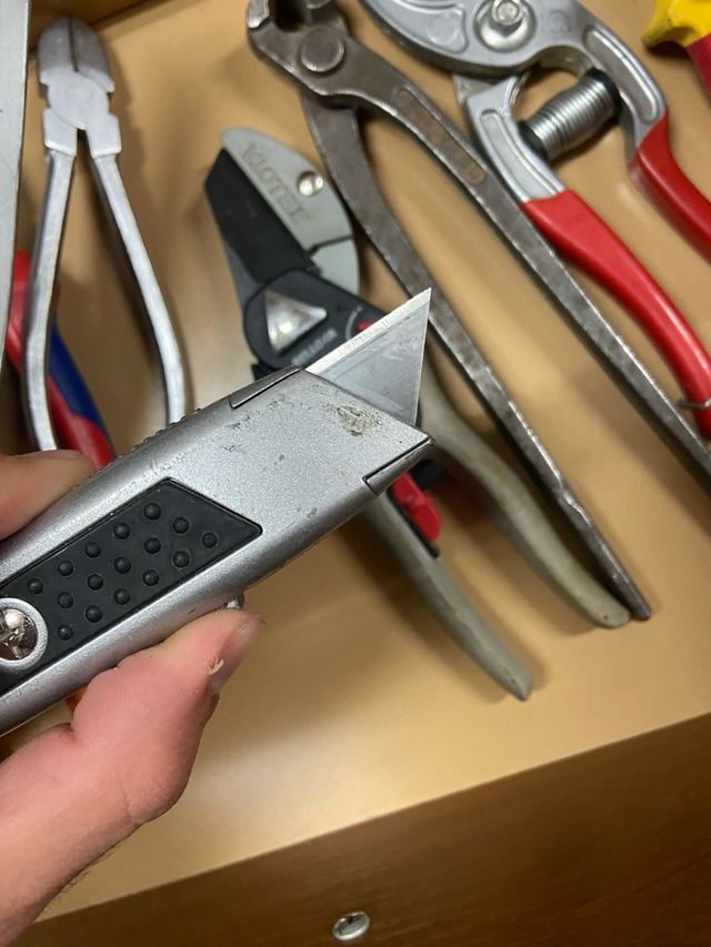 Herramientas de corte variadas