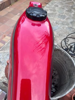 Depósito Bultaco Sherpa. Impuluto.