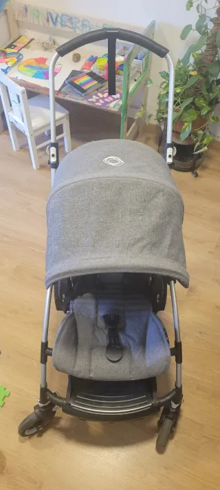 Bugaboo Bee5 carro y capazo gris
